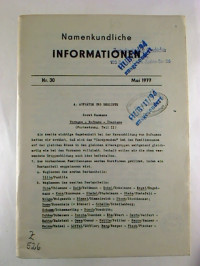 Namenkundliche+Informationen+-+Nr.+30%2C+Mai+1977.