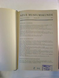 Neue+Museumskunde.+-+10.+Jg.+%2F+1967%2C+Heft+1+-+4+%28gebunden+in+1+Bd.%29