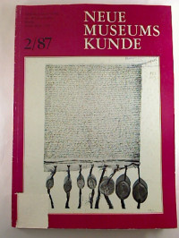 Neue+Museumskunde.+-+30.+Jg.+%2F+1987%2C+Heft+2+-+Theorie+und+Praxis+der+Museumsarbeit.