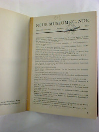 Neue+Museumskunde.+-+7.+Jg.+%2F+1964++%2B+Beilage+%28gebund.+Jg.-Bd.%29