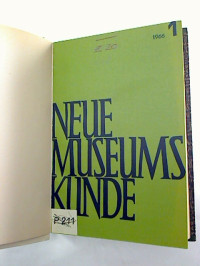 Neue+Museumskunde.+-+9.+Jg.+%2F+1966%2C+Heft+1+-+4+%2B+Beilagen+%28gebunden+in+1+Bd.%29.+-+Theorie+und+Praxis+der+Museumsarbeit.