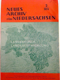Neues+Archiv+f%C3%BCr+Niedersachsen.+-+Band+23%2C+Heft+2+%2F+Mai+1974+%28Einzelheft%29