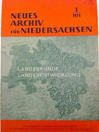 Neues+Archiv+f%C3%BCr+Niedersachsen.+-+Band+23%2C+Heft+3+%2F+August+1974+%28Einzelheft%29