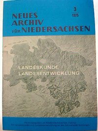 Neues+Archiv+f%C3%BCr+Niedersachsen.+-+Band+24%2C+Heft+3+%2F+September+1975+%28Einzelheft%29