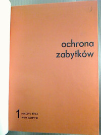 Ochrona+zabytk%C3%B3w.+-+XVII+%2F+1964%2C+1%2864%29+-+3+%2866%29+%28gebunden+in+1+Bd.%2C+ohne+4%29