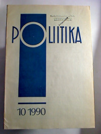 Poliitika.+-+1990%2C+Nr.+10+%281+Einzelheft%29