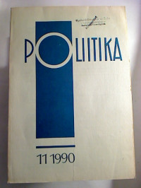 Poliitika.+-+1990%2C+Nr.+11+%281+Einzelheft%29