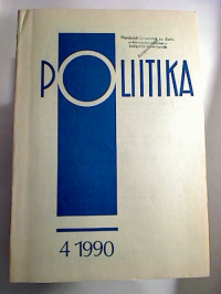 Poliitika.+-+1990%2C+Nr.+4+%281+Einzelheft%29