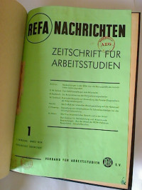 REFA-Nachrichten.+-+Zeitschrift+f%C3%BCr+Arbeitsstudien.+-+7.+Jg.+%2F+1954+%28gebundener+Jahrgang%29