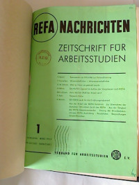 REFA-Nachrichten.+-+Zeitschrift+f%C3%BCr+Arbeitsstudien.+-+8.+Jg.+%2F+1955+%28gebundener+Jahrgang%29