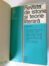 Revista+de+istorie+si+teorie+literara.+-+Tom+25+%2F+1976%2C++No.+1+-+4+%28gebunden+in+1+Bd.%29