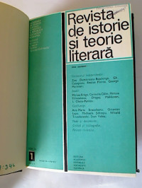 Revista+de+istorie+si+teorie+literara.+-+Tom+26+%2F+1977%2C++No.+1+-+4+%28gebunden+in+1+Bd.%29