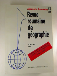 Revue+roumaine+de+g%C3%A9ographie.+-+Tome+38+%2F+1994.