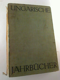 Robert+Gragger+%28Hg.%29%3AUngarische+Jahrb%C3%BCcher.+-+6.+Bd.++%2F+1926