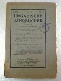 Robert+Gragger+%28Hg.%29%3AUngarische+Jahrb%C3%BCcher.+-+Bd.+7+%2F+1927%2C+Heft+3%2F4%2C+Dezember+1927