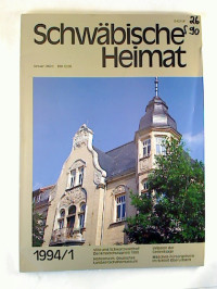 Schw%C3%A4bische+Heimat+-+45.+Jg.+%2F+1994%2C+Heft+1+%28Januar-M%C3%A4rz%29.+-+Zeitschrift+f%C3%BCr+Regionalgeschichte%2C+w%C3%BCrttembergische+Landeskultur%2C+Naturschutz+und+Denkmalpflege.