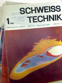 Schwei%C3%9Ftechnik.+-+Jg.+32+%2F+1982%2C+H.+1+-+12+%2812+Einzelhefte%29