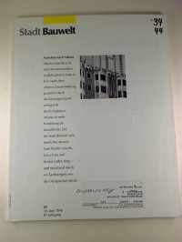 StadtBauwelt+130++-+Bauwelt+Heft+24+%2F+28.+Juni+1996+%2887.+Jahrgang%29+-+Vierteljahreshefte+der+Bauwelt.