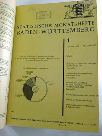 Statistische+Monatshefte+Baden-W%C3%BCrttemberg.+-+13.+Jg.+%2F+1965+%28gebund.+Jg.-Bd.%29