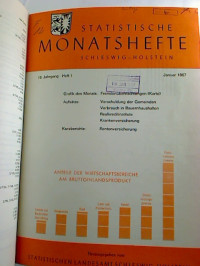Statistische+Monatshefte+Schleswig-Holstein.+-+19.+Jg.+%2F+1967+%28gebund.+Jg.-Bd.%29