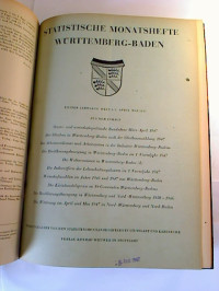 Statistische+Monatshefte+W%C3%BCrttemberg+-+Baden.+-+1.+Jg.+%2F+1947%2C+H.+1+-+12+%28gebund.+Jg.-Bd.%29