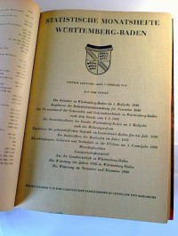 Statistische+Monatshefte+W%C3%BCrttemberg+-+Baden.+-+3.+Jg.+%2F+1949%2C+H.+1+-+12+%28gebund.+Jg.-Bd.%29