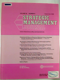 Strategic+Management+Journal.+-+Volume+29+%2F+Number+9%2C+September+2008.