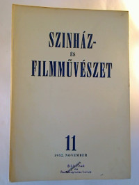 Szinh%C3%A1z-+%C3%A9s+filmm%C3%BCv%C3%A9szet.+-+3.+%C3%A9violyam+%2F+1952%2C+11+%281+Einzelheft%29