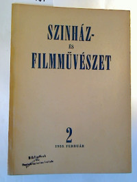 Szinh%C3%A1z-+%C3%A9s+filmm%C3%BCv%C3%A9szet.+-+4.+%C3%A9violyam+%2F+1953%2C+2+%281+Einzelheft%29