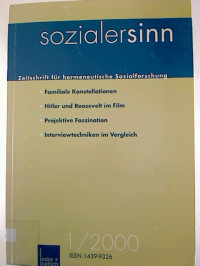 Thomas+Lehr+%28Red.%29%3ASozialersinn+1%2F2000.+-+Zeitschrift+f%C3%BCr+hermeneutische+Sozialforschung.