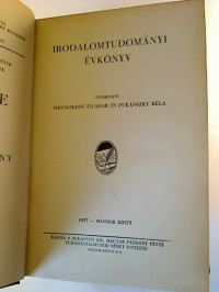 Tivadar+Thienemann+%2F+B%C3%A9la+Puk%C3%A1nszky%3AIrodalomtudom%C3%A1nyi+%C3%A9vk%C3%B6nyv.+1937+-+M%C3%A1sodik+k%C3%B6tet.