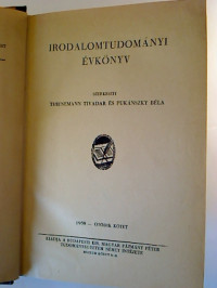 Tivadar+Thienemann+%2F+B%C3%A9la+Puk%C3%A1nszky%3AIrodalomtudom%C3%A1nyi+%C3%A9vk%C3%B6nyv.+1939+-+%C3%96t%C3%B6dik+k%C3%B6tet.