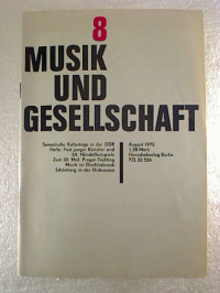 Verband+Deutscher+Komponisten+und+Musikwissenschaftler+%28Hg.%29%3AMusik+und+Gesellschaft.+-+25.+Jahrg.+%2F+Heft+8+-+August+1975.