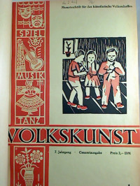 Volkskunst.+-+7.+Jg.+%2F+1958+%28gebundener+Jg.-Bd.%29