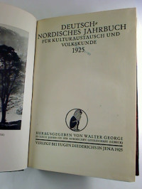 Walter+Georgi+%28Hg.%29%3ADeutsch-nordisches+Jahrbuch+f%C3%BCr+Kulturaustausch+und+Volkskunde+1925+und+1926+%28gebunden+in+1+Bd.%29