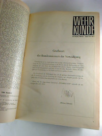 Wehrkunde.+-+Zeitschrift+f%C3%BCr+alle+Wehrfragen.+-+19.+Jahrg.+%2F+1970%2C+Heft+1+-+12+%28geb.+Jg.-Bd.%29