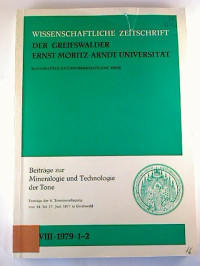 Wissenschaftliche+Zeitschrift+Ernst-Moritz-Arndt-Universit%C3%A4t+Greifswald.+-+Mathematisch-naturwissenschaftliche+Reihe.+-+XXVIII.+Jg.++%2F+1979+Nr.+1%2F2+%28Einzelheft.%29