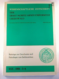 Wissenschaftliche+Zeitschrift+Ernst-Moritz-Arndt-Universit%C3%A4t+Greifswald.+-+Mathematisch-naturwissenschaftliche+Reihe.+-+XXX.+Jg.++%2F+1981%2C+Nr.+3%2F4+%28Einzelheft.%29