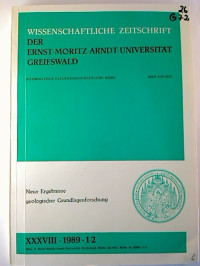 Wissenschaftliche+Zeitschrift+Ernst-Moritz-Arndt-Universit%C3%A4t+Greifswald.+-+Mathematisch-naturwissenschaftliche+Reihe.+-+XXXVIII.+Jg.++%2F+1989%2C+Nr.+1-2+%28Einzelheft.%29