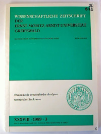 Wissenschaftliche+Zeitschrift+Ernst-Moritz-Arndt-Universit%C3%A4t+Greifswald.+-+Mathematisch-naturwissenschaftliche+Reihe.+-+XXXVIII.+Jg.++%2F+1989%2C+Nr.+3+%28Einzelheft.%29