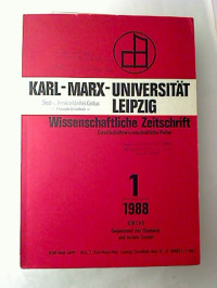 Wissenschaftliche+Zeitschrift+der+Karl-Marx-Universit%C3%A4t+Leipzig.+Gesellschaftswissenschaftliche+Reihe.+-+37.+Jg.+%2F+1988%2C+Heft+1.