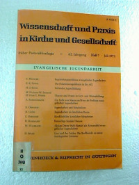 Wissenschaft+und+Praxis+in+Kirche+und+Gesellschaft.+-+62.+Jg.+%2F+Juli+1973%2C+Heft+7.+-+%28fr%C3%BCher+Pastoraltheorie%29