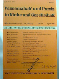 Wissenschaft+und+Praxis+in+Kirche+und+Gesellschaft.+-+69.+Jg.+%2F+April+1980%2C+Heft+4.+-+%28fr%C3%BCher+Pastoraltheorie%29