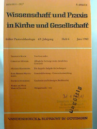 Wissenschaft+und+Praxis+in+Kirche+und+Gesellschaft.+-+69.+Jg.+%2F+Juni+1980%2C+Heft+6.+-+%28fr%C3%BCher+Pastoraltheorie%29