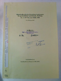 Wolfgang+He%C3%9F%3AM%C3%BCnzfundbericht+des+Hessischen+Landesamtes+f%C3%BCr+geschichtliche+Landeskunde+Marburg.+Nr.+3%3A+1977+bis+1.+H%C3%A4lfte+1980.
