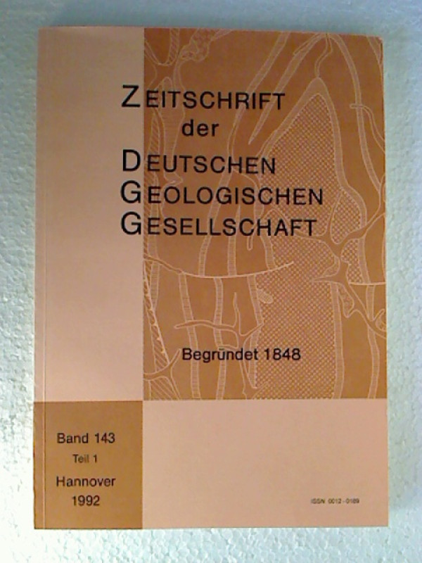 Hans+Dietrich+Lang+%28SL%29%3AZeitschrift+der+Deutschen+Geologischen+Gesellschaft.+-+Band+143+%2F+1992%3A+Teil+1.