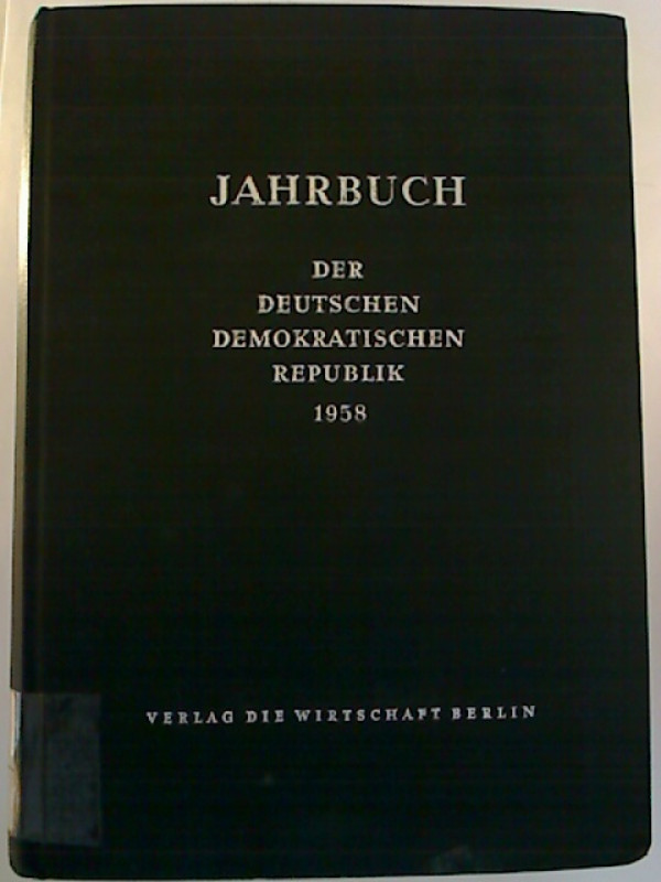 Jahrbuch+der+Deutschen+Demokratischen+Republik+1958.