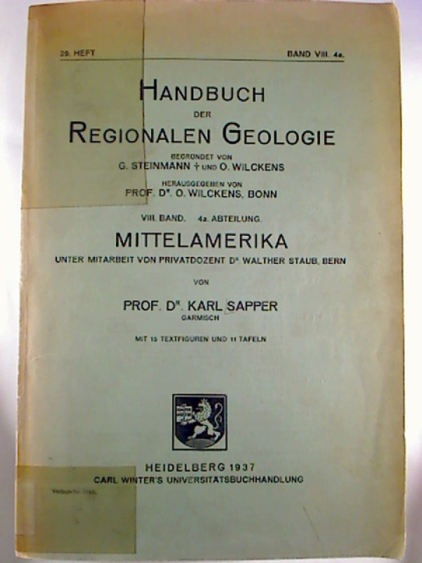 Karl+Sapper%3AMittelamerika