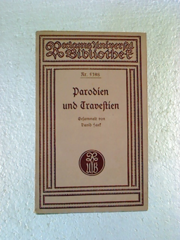Parodien+und+Travestien.+-+Gesammelt+von+David+Haek.