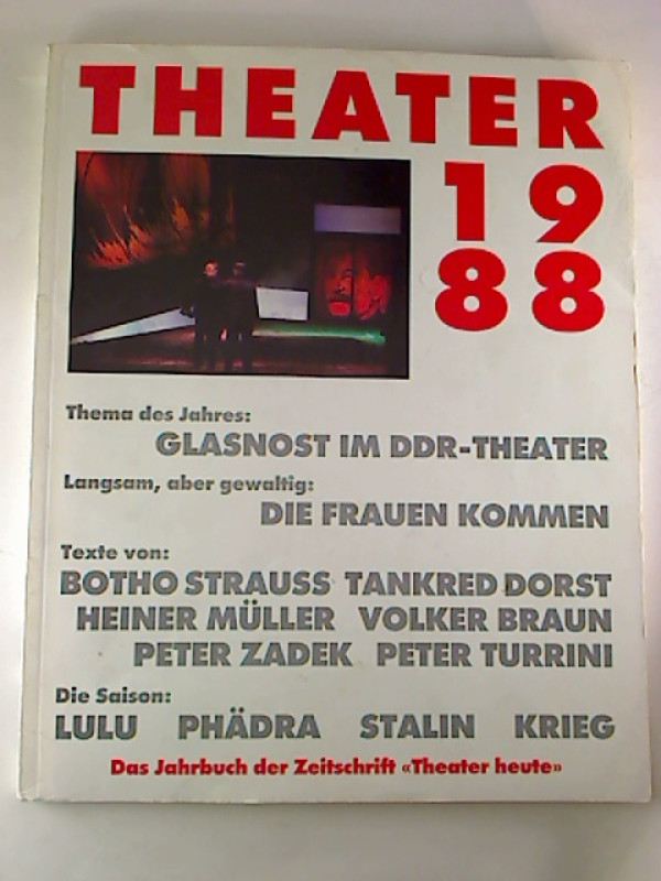 Theater+1988+-+Das+Jahrbuch+der+Zeitschrift+%C2%B4Theater+heute%C2%B4.